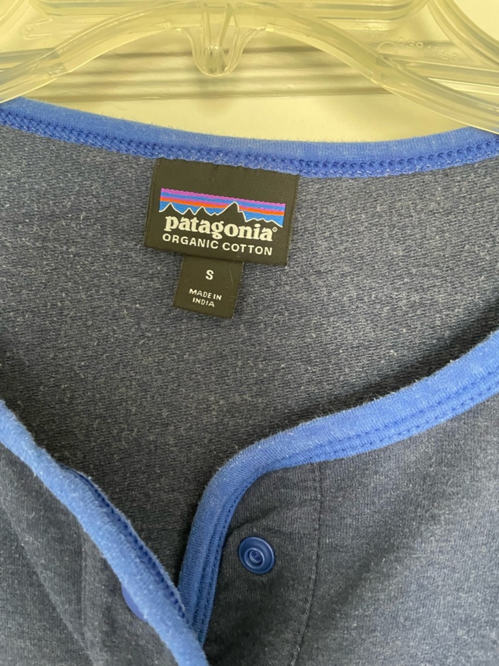 Patagonia Blue Ahnya Henley Dress - Picture 3 of 5